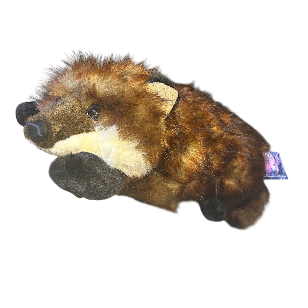 DITZ Designs RED FOX Hugs Hen House 26" Plush Retired Stuffed Animal Rare NEW